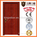 prefab homes modern house mdf pvc wooden bedroom door with lock